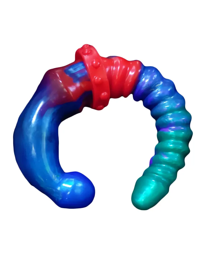 DoublePlayz Double Good Bluewy 35,5 cm - Doppel-Dildo 2 [full]