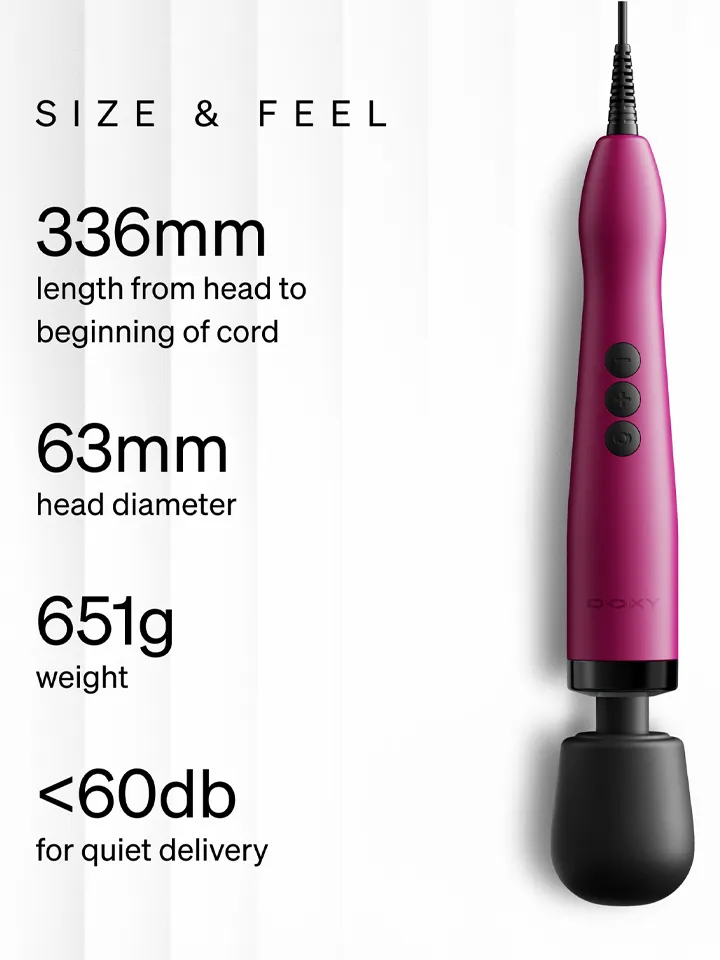 Doxy Original 2.0 Pink - Zauberstab/Massagestab 3 [full]