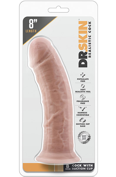 Dr. Skin Dildo mit Saugnapf 20,5 cm - Dildo 4