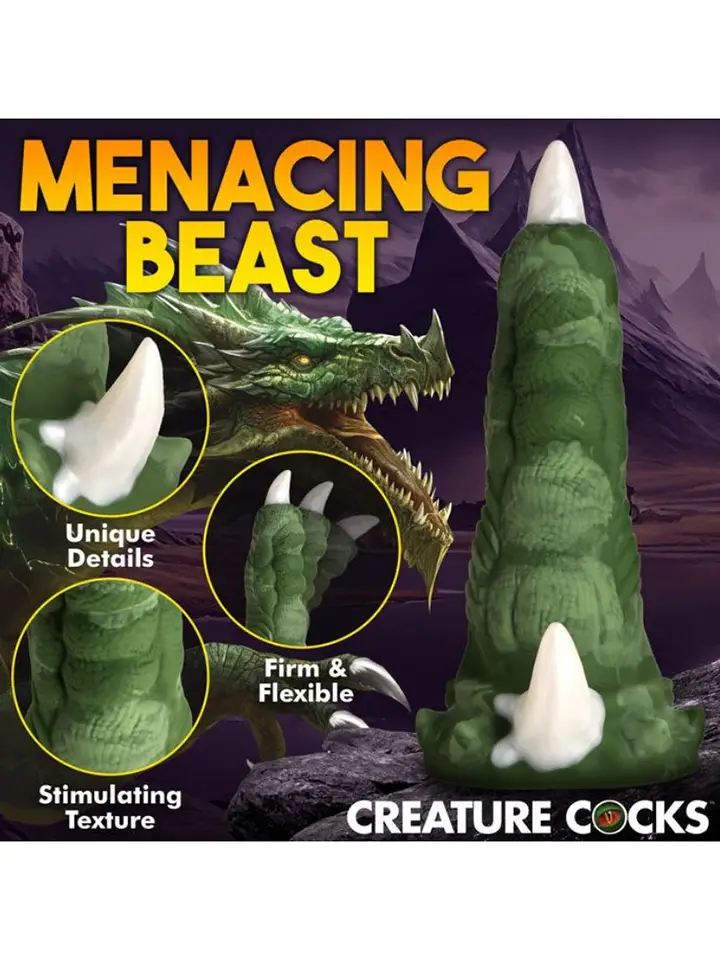 Dragon Claw Silikon-Dildo 24,1 cm - Drachen-Dildo 4