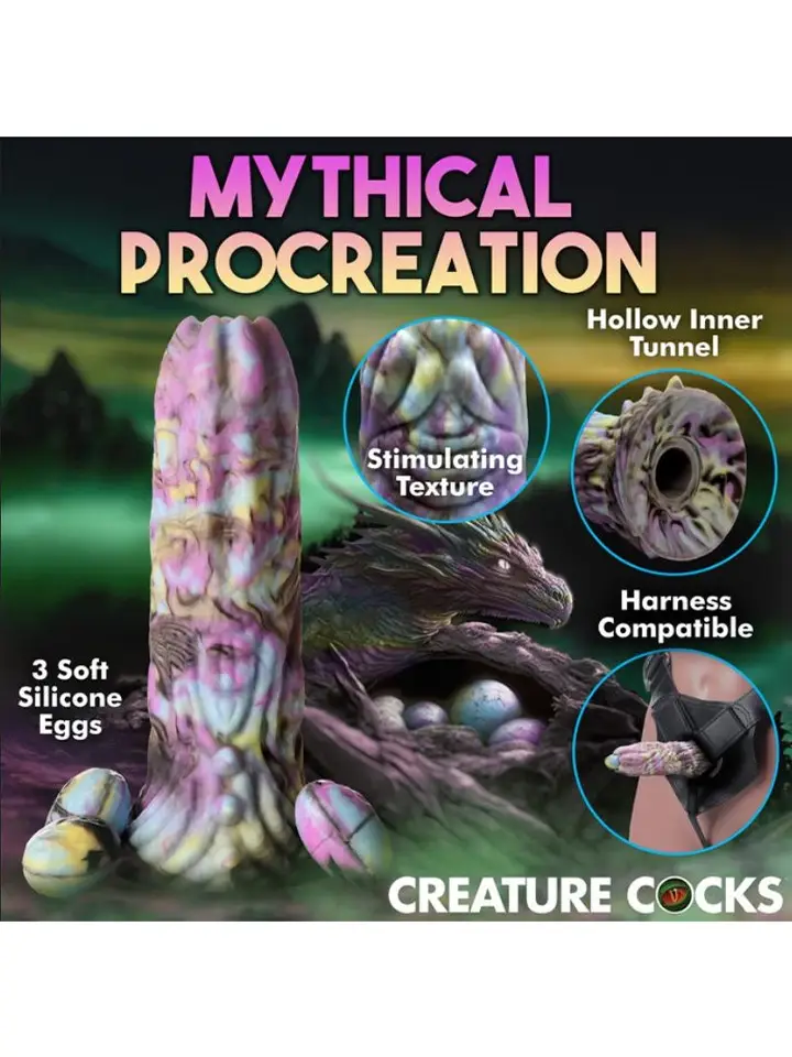 Dragon Spawn Dragon Ovipositor Dildo 18,5 cm - Drachen-Dildo 4