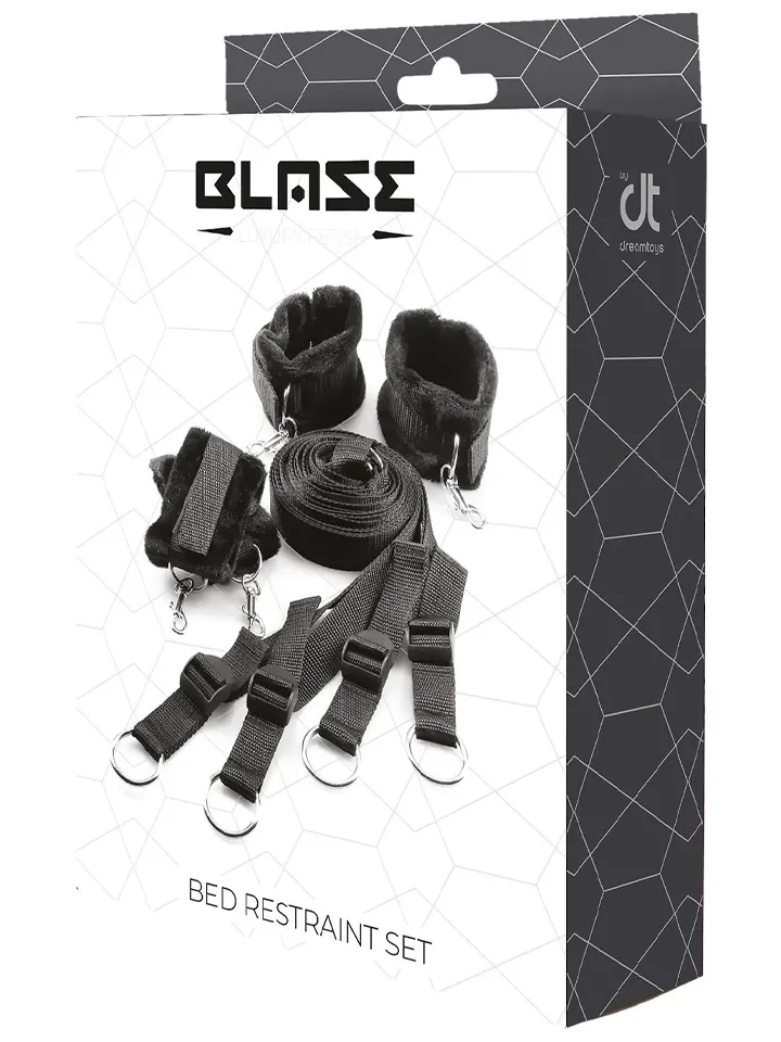 Dream Toys Blaze Bettfessel-Set - Hand- und Fußfesseln 4