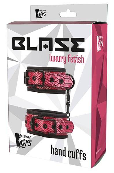 Dream Toys Blaze Hand Cuffs Red - Rote Handschellen 2