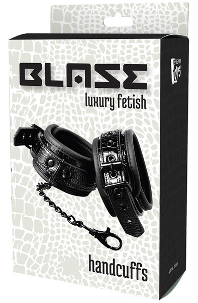 Dream Toys Blaze Handcuff Croco Black - Handschellen 2
