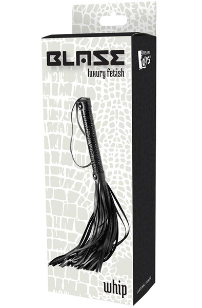 Dream Toys Blaze Whip Croco Black - Flogger 2