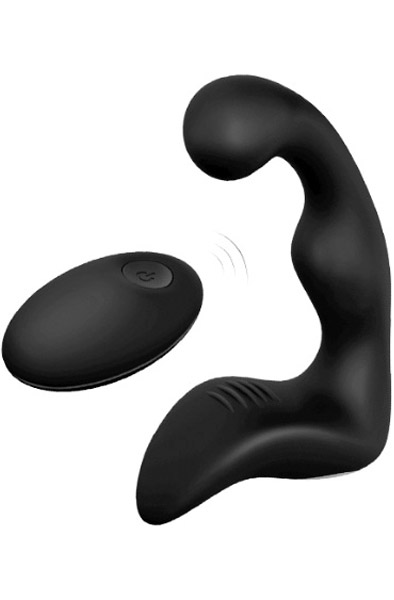 Dream Toys Ferngesteuerter Booty Verwöhner Schwarz - Ferngesteuerter Prostata-Vibrator 1 [full]
