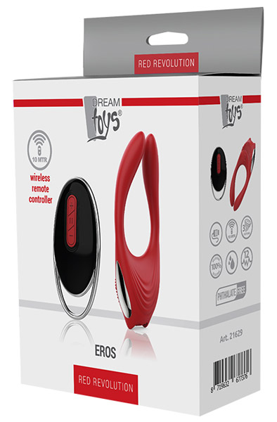 Dream Toys Red Revolution Eros - Ferngesteuerter Paar-Vibrator 3