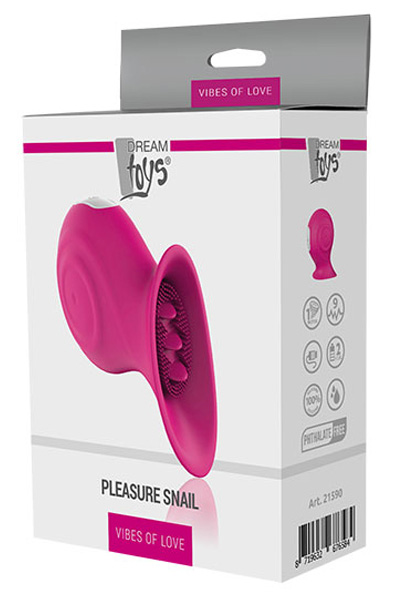 Dream Toys Vibes Of Love Pleasure Snail Magenta - Klitoris-Vibrator 2