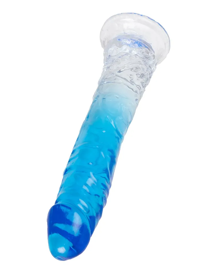 Dual Color Dildo Blau & Klar 20 cm - Dildo 2 [full]