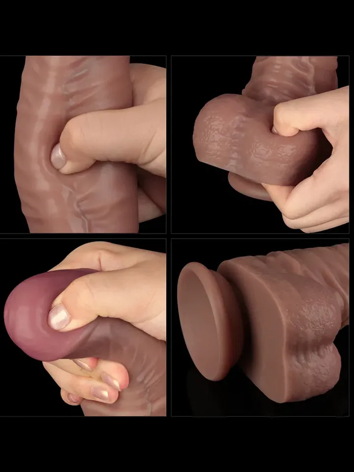 Dual Layered Bendable XXL Cock 40,5 cm - XXL-Dildo 5 [full]