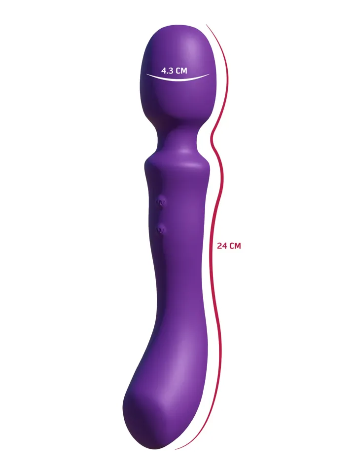 Dual-Sided Massaging Vibrating Wand - Zauberstab/Massagestab 2 [full]