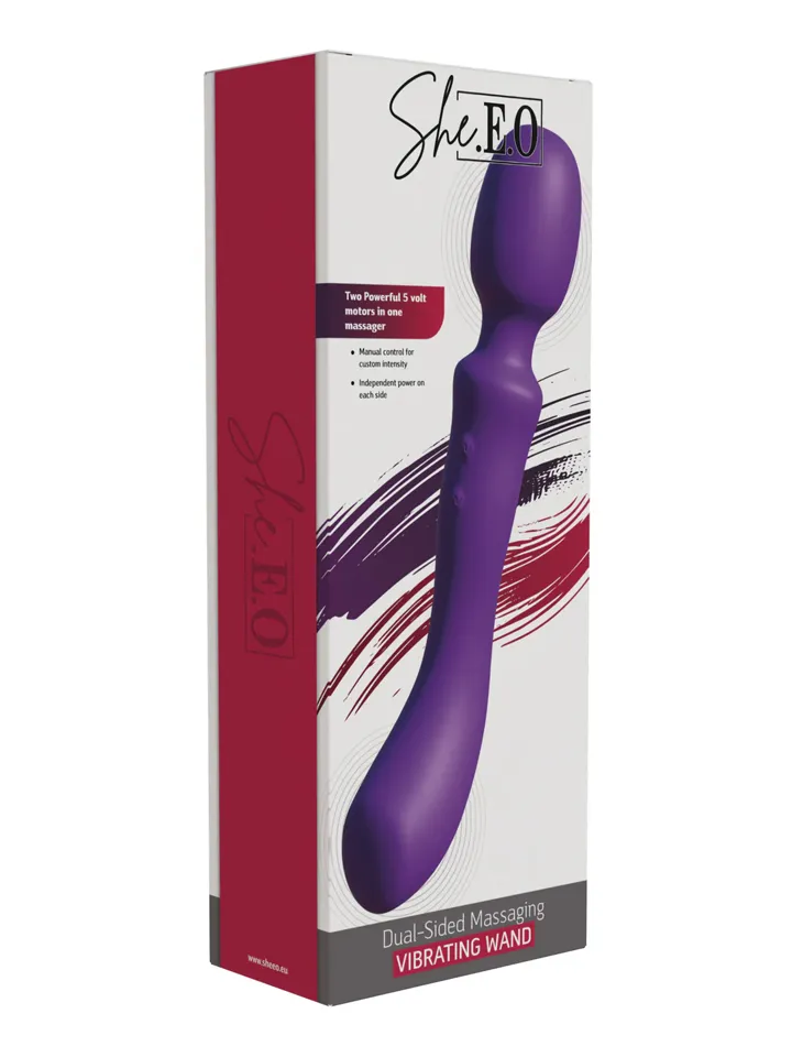 Dual-Sided Massaging Vibrating Wand - Zauberstab/Massagestab 3 [full]
