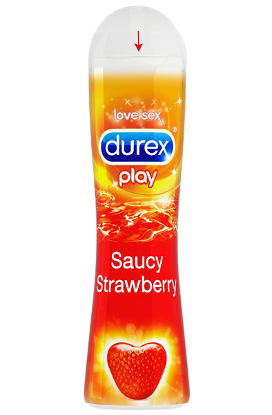 Durex Play Saucy Strawberry 50 ml - Gleitmittel mit Geschmack 2