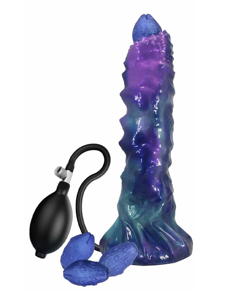 DuskWalker Sentinel Rippled Monster Silicone Dildo 23 cm - Drachen-Dildo 1 [full]