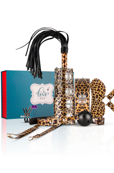 Easytoys BDSM-Set Leopard - Bondage-Set 2