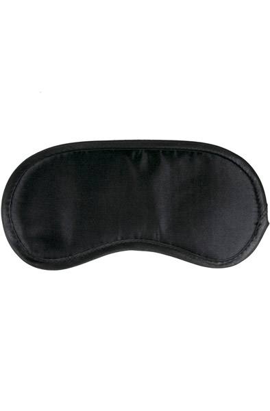 Easytoys Black Satin Eye Mask - Augenbinde 1