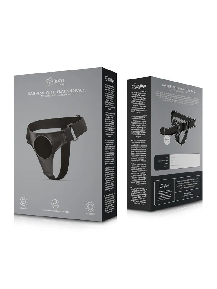 Easytoys Harness With Suction Cup - Umschnalldildo mit Geschirr 4 [full]