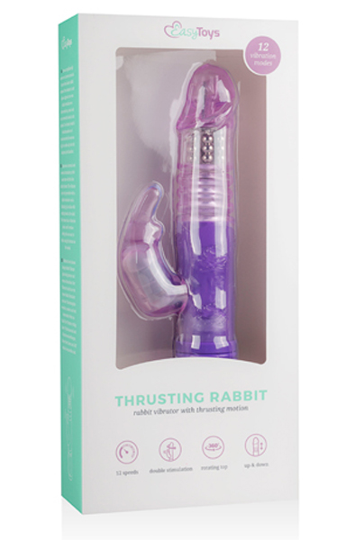 Easytoys Rabbit Vibrator Purple - Rabbit-Vibrator 2