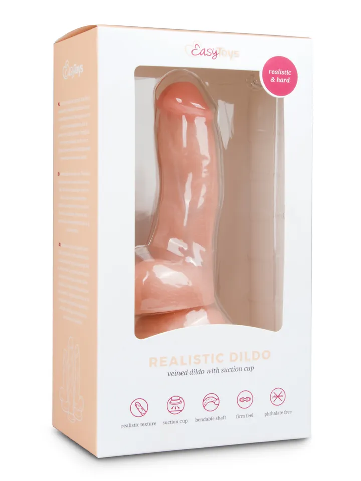 Easytoys Realistischer Dildo Hautfarben 15 cm - Kleiner Dildo 3 [full]
