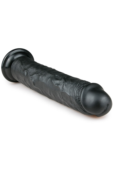 Easytoys Realistischer Dildo Schwarz 28,5 cm - XL Dildo 2