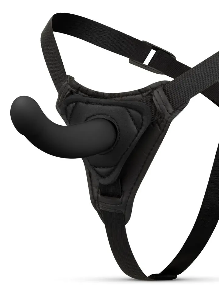 Easytoys Silikon Strap-On Glatt - Umschnalldildo mit Geschirr 1 [full]