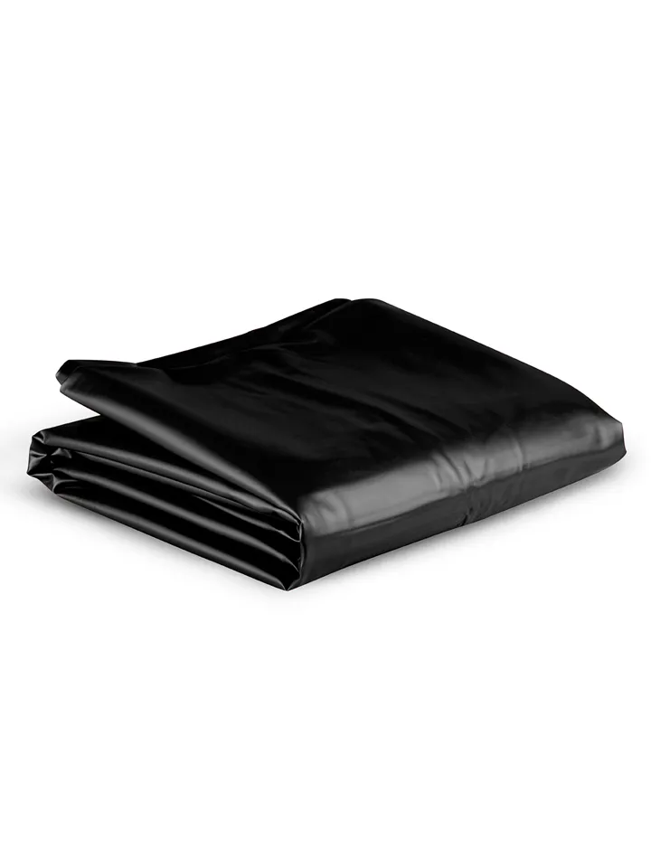 Easytoys Vinyl-Laken Schwarz 180x200cm - Vinyl-Rosen 1 [full]