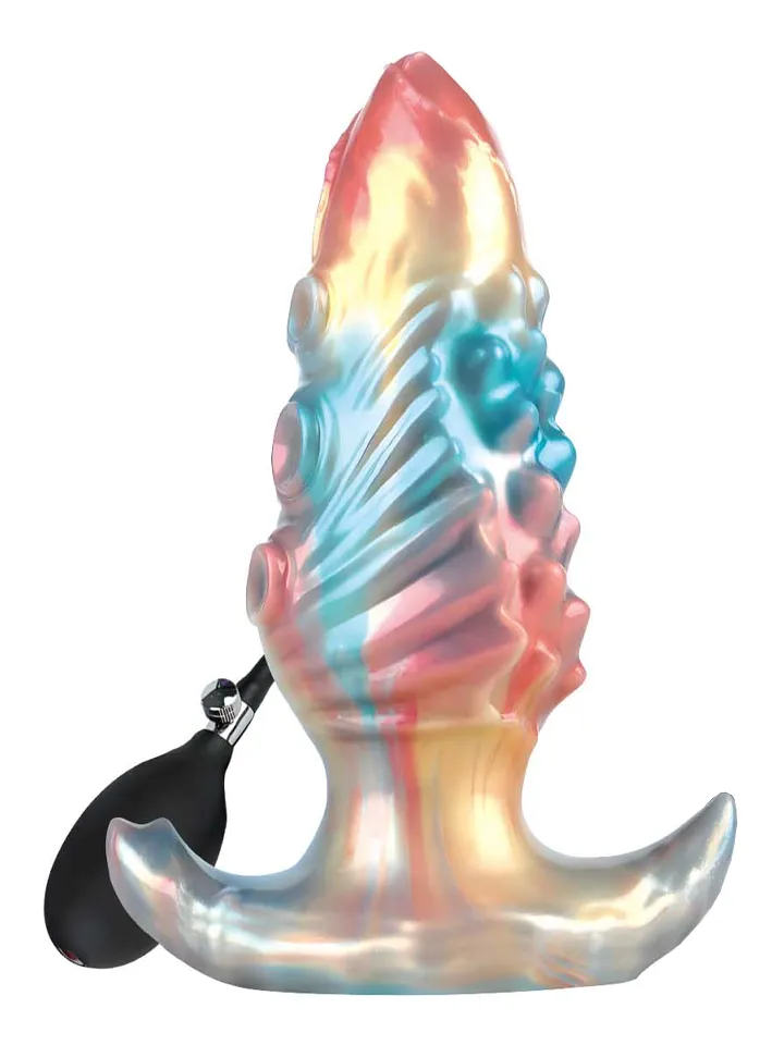 Ebon Leviathan Inflatable Monster Anal Plug 18 cm - Aufblasbarer Analplug 1 [full]