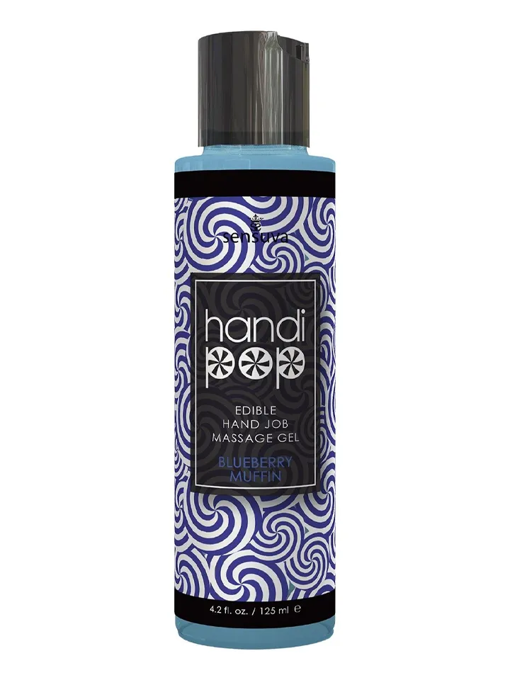 Edible Hand Job Massage Gel Blueberry Muffin 125 ml - Wichse schöner 1 [full]