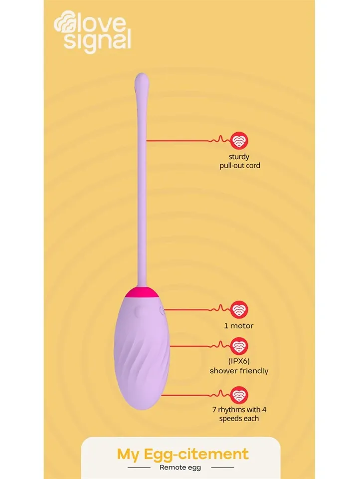 Eggcitement Wearable Vibrating Egg - Vibrierendes Ei 2 [full]