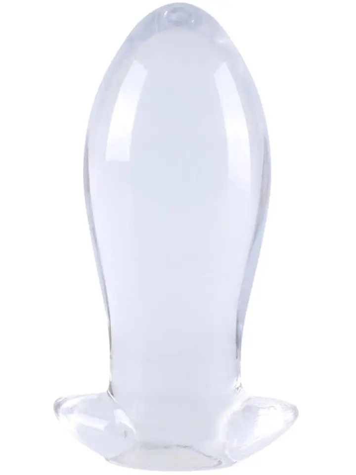 Eggplay Transparenter Plug L 16,5 cm - XL Buttplug 1