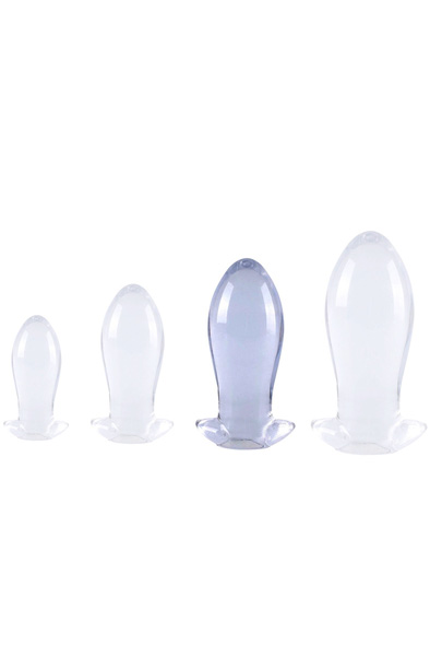 Eggplay Transparenter Plug L 16,5 cm - XL Buttplug 2