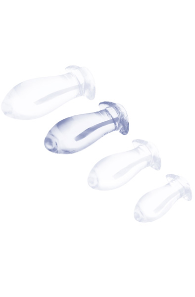 Eggplay Transparenter Plug L 16,5 cm - XL Buttplug 3