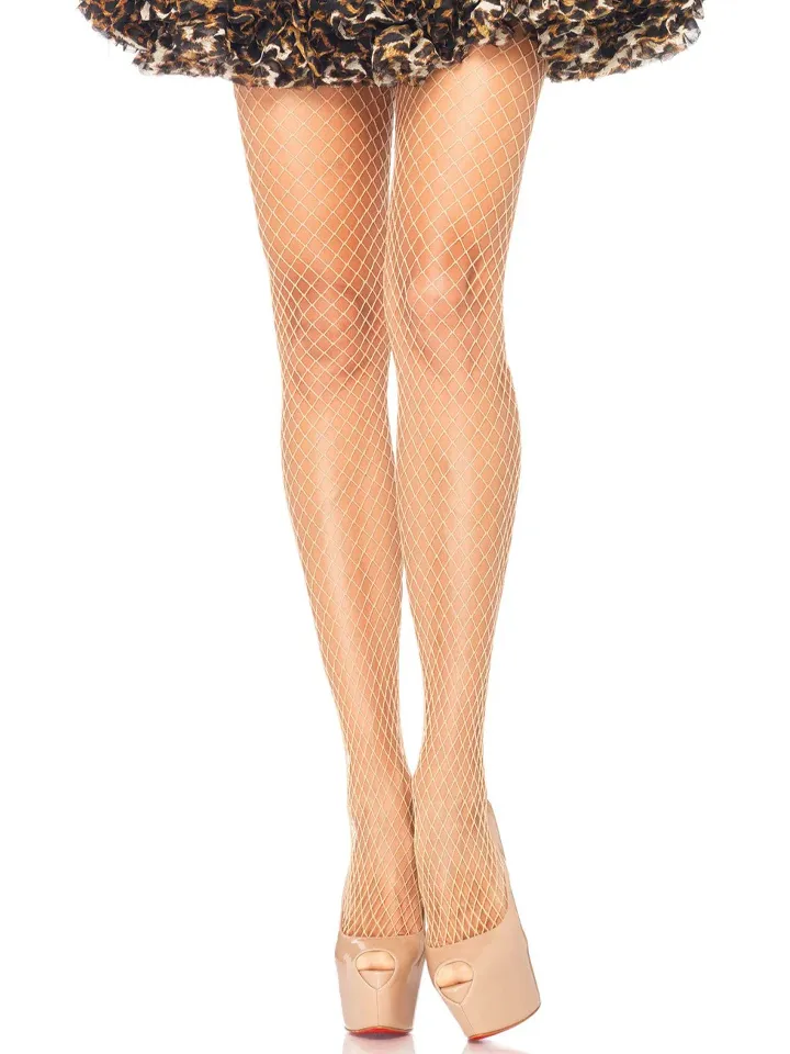 Elastane Industrial Fishnet Pantyhose Nude - Strümpfe 1 [full]