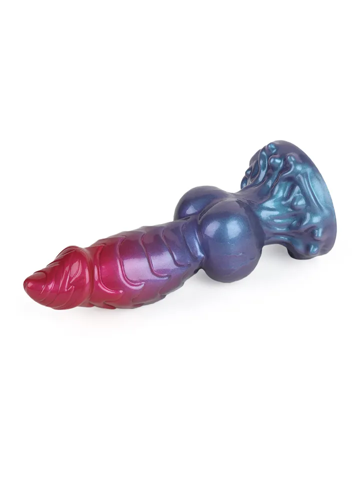 Eldritch Sentinel Rippled Monster Silicone Dildo 24 cm - Drachen-Dildo 2 [full]