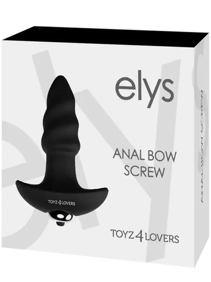 ELYS Anal Bow Screw 10 cm - Vibrierender Analplug 6