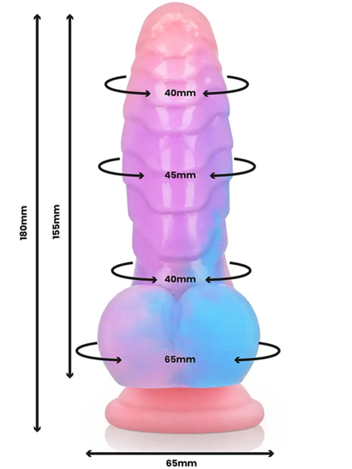 Empusa Dildo Guardian Of Hades 18 cm - Drachen-Dildo 2