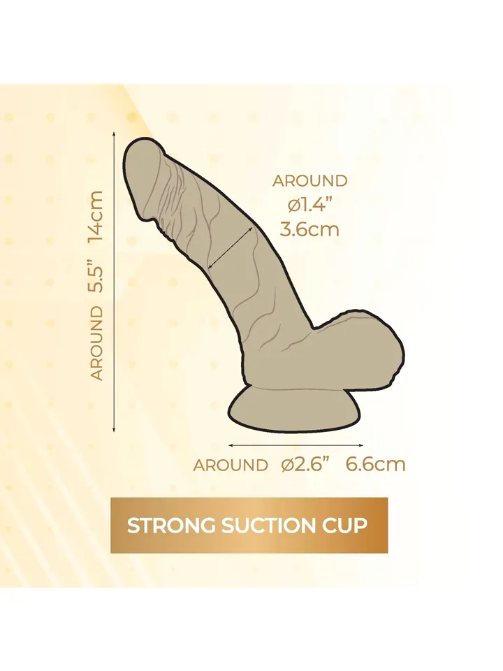 Emrys Dual Density Silikon-Dildo 14 cm - Dildo 3 [full]
