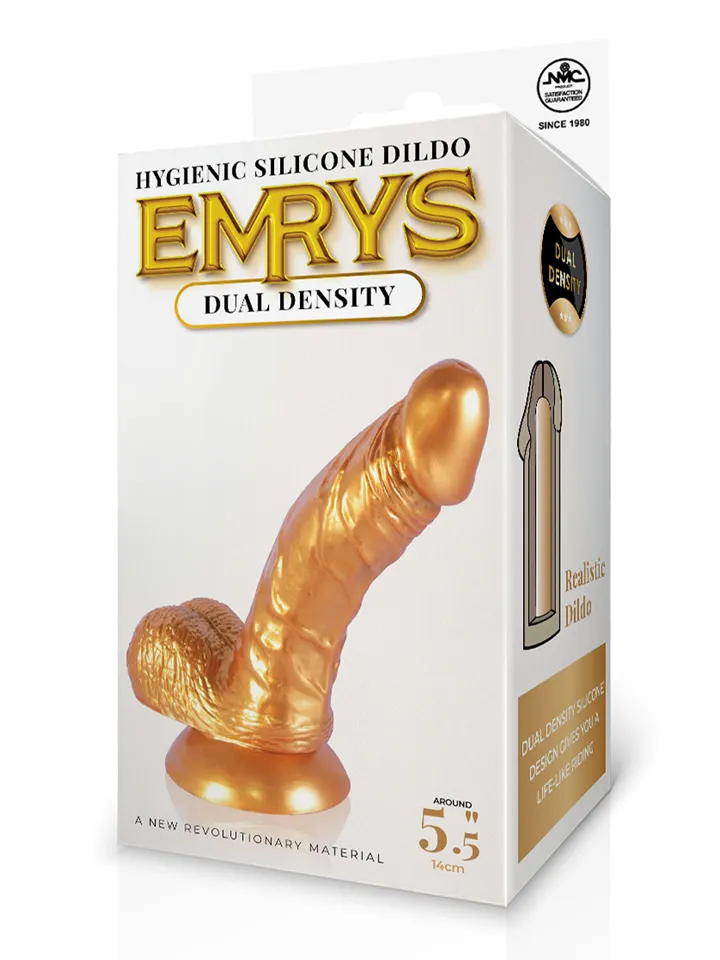 Emrys Dual Density Silikon-Dildo 14 cm - Dildo 4 [full]