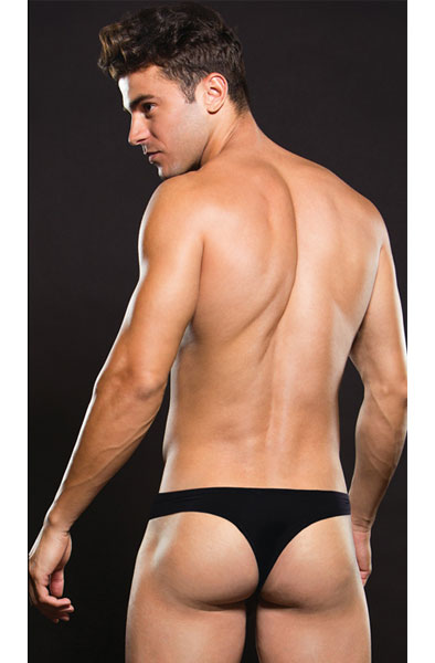 Envy Menswear Mikrofaserhose Schwarz - Jockstrap 2