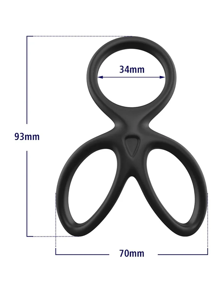 Erection Ring For Penis & Balls - Penis- und Hodensackringe 4 [full]