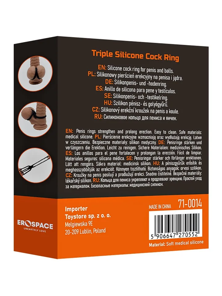 Erection Ring For Penis & Balls - Penis- und Hodensackringe 6 [full]