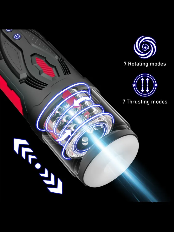 Erospace B1 Stoß- & Rotationsmasturbator - Automatischer Masturbator 3 [full]