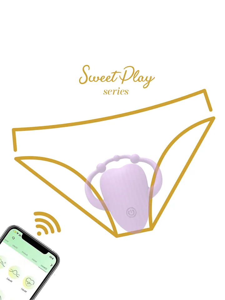 Erospace Discreet App-controlled Vibrator - App-gesteuerter Klitoris-Vibrator 3 [full]