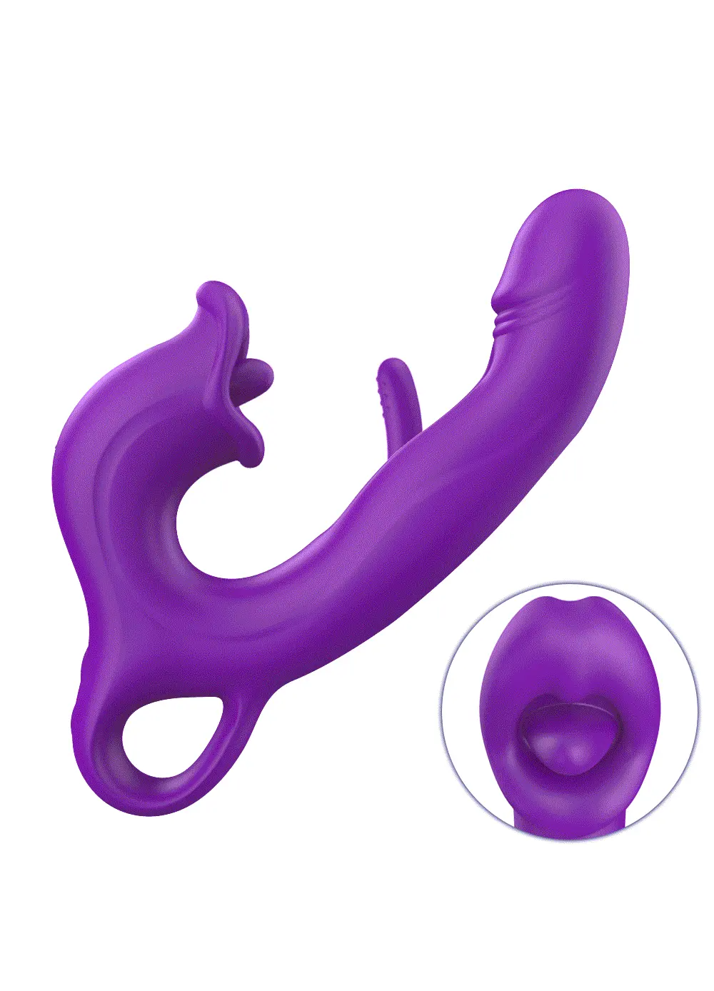 Erospace G-Punkt-Vibrator mit Klitorisstimulation - Vibrator 1 [full]