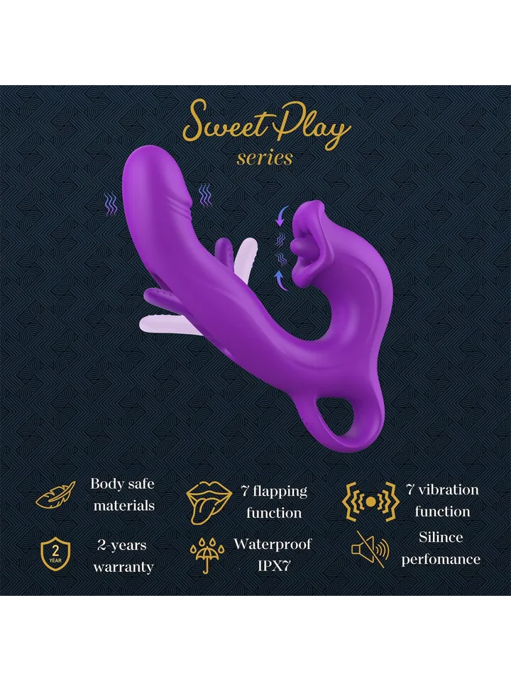 Erospace G-Punkt-Vibrator mit Klitorisstimulation - Vibrator 3 [full]