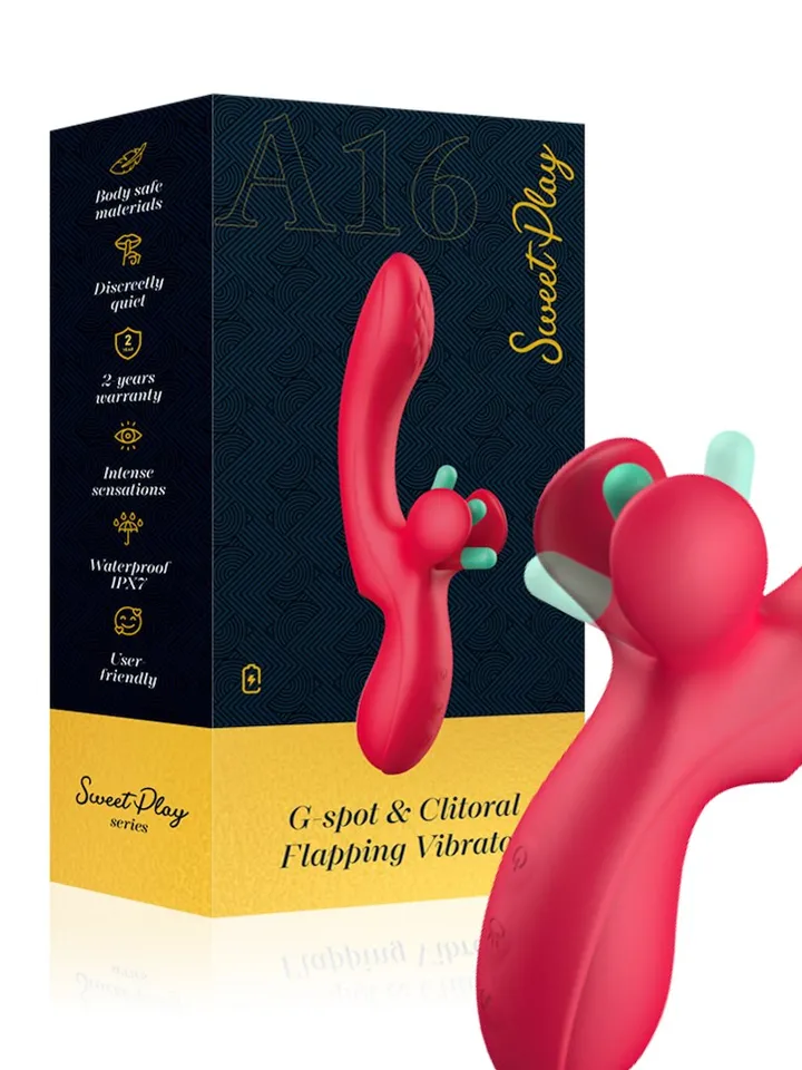 Erospace G-spot Vibrator With Moving Tongue - Rabbit-Vibrator 4 [full]