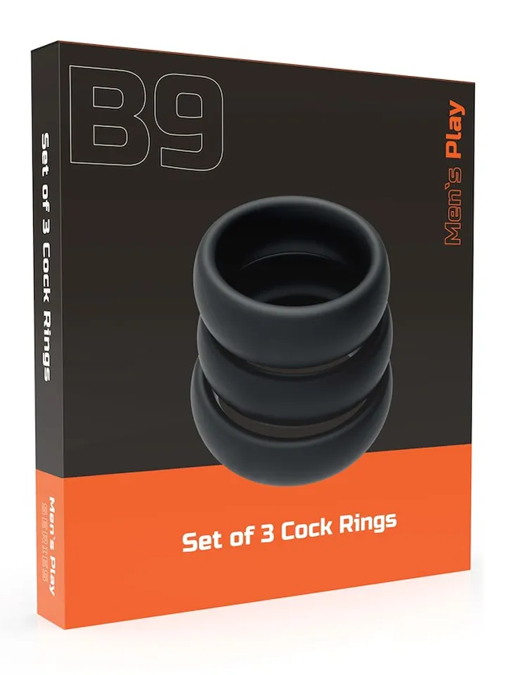 Erospace Set Of 3 Cock Rings - Cockring-Set 4 [full]