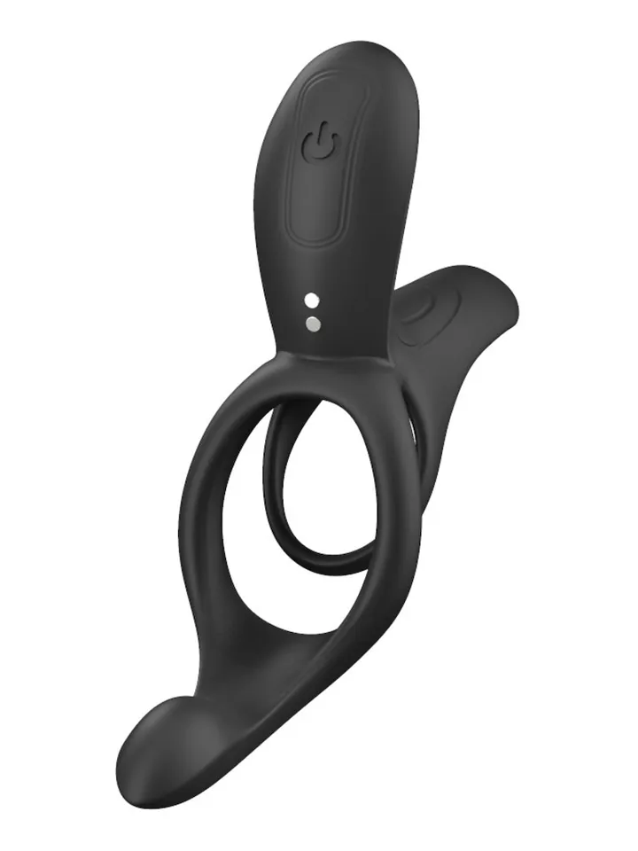 Erospace Vibrierender Penisring mit Klitorisstimulation - Vibrierender Penisring 6 [full]