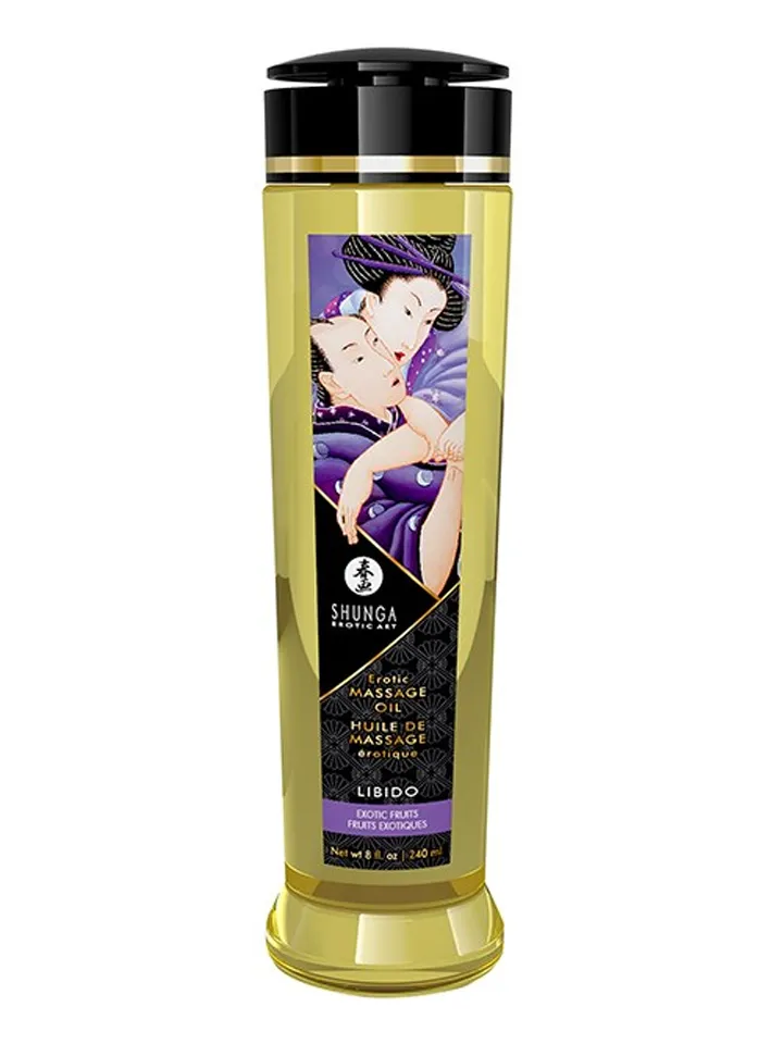 Erotisk Massage Oil Exotic Fruits 240 ml - Massageöle auf Ölbasis 2 [full]