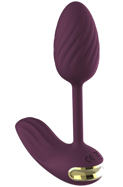 Essentials Flexible Wearable Vibrating Egg Purple - Vibrierendes Ei 2